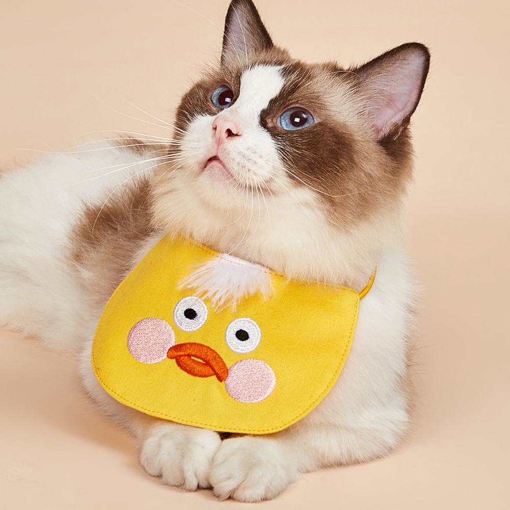 Fofos Cute Duck Bib for Pets