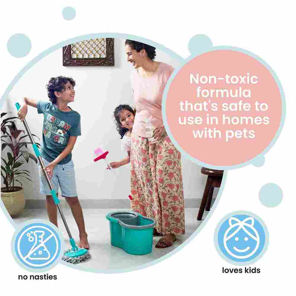 Koparo Natural Floor Cleaner Jasmine and Rose Fragrance (Pet Safe)