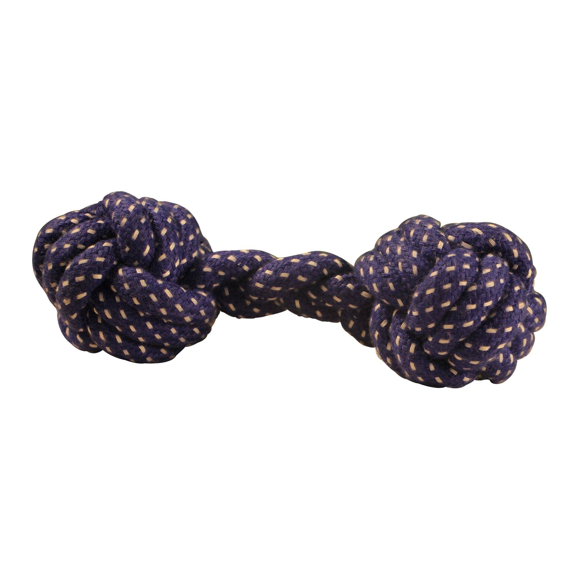 Hiputee Knotted Durable Dumbbell Teething Rope Toy for Dogs (Assorted)