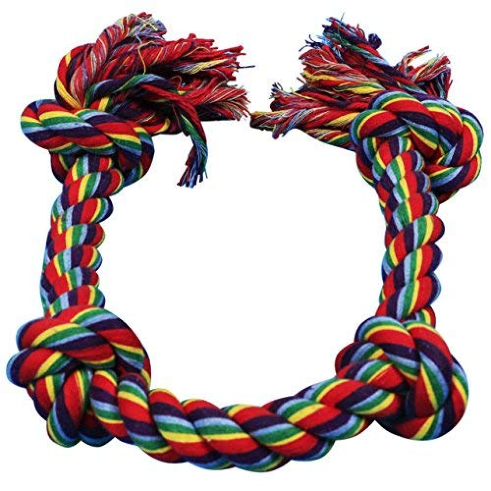 Kiki N Pooch 4 Knot Rope Toy for Dogs