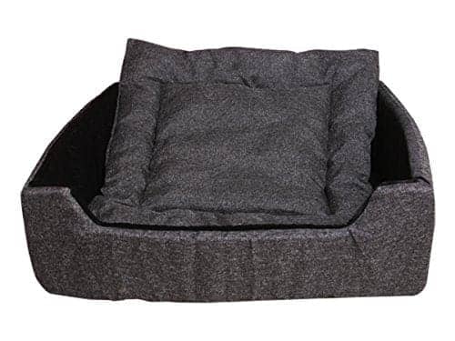 Hiputee Super Soft Rectangular Shaped Velvet Bed For Pets(45 x 21 x 37.5 cm)
