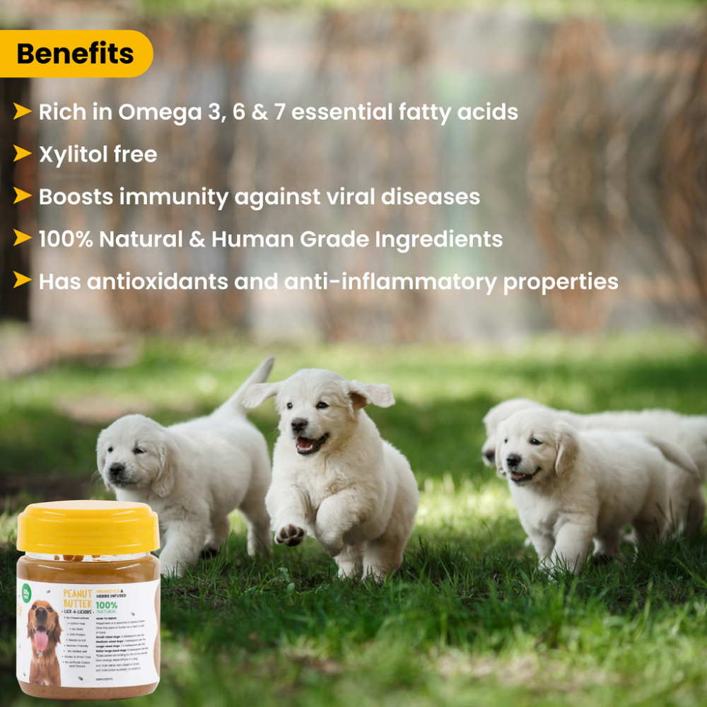 Wiggles Peanut Butter for Dogs
