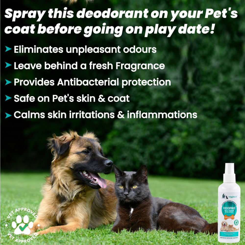 Wiggles Odopro Organic Perfume Spray Odor for Pets