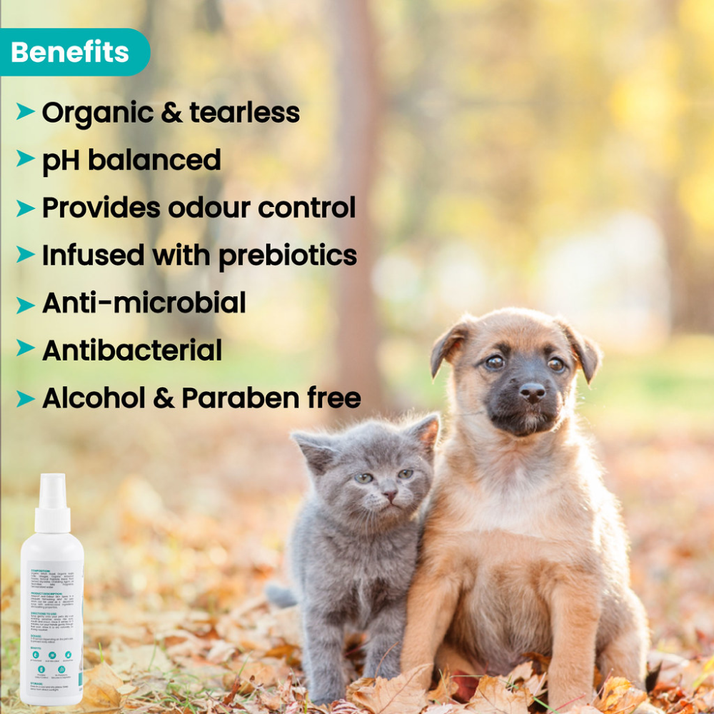 Wiggles Odopro Organic Perfume Spray Odor for Pets