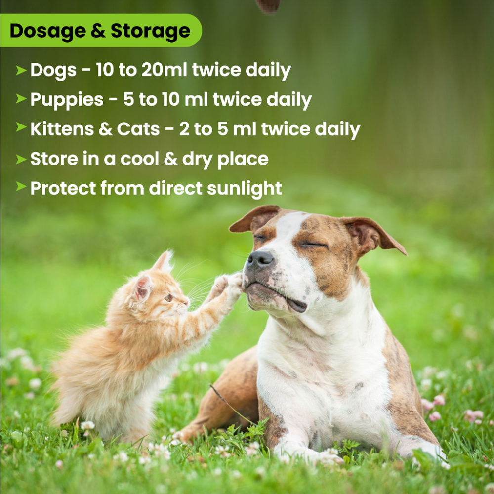 Wiggles Furliv Liver Tonic Appetite Booster for Pets