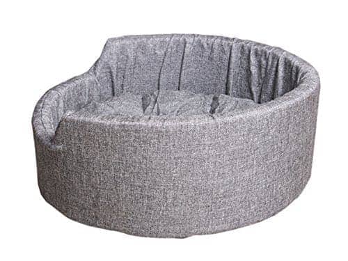 Hiputee Soft Dual Bed for Pets (Light Grey)