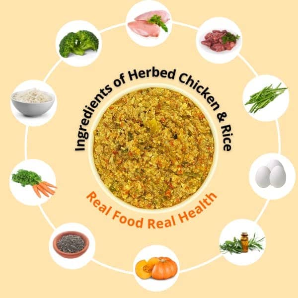 FurrMeals Herbed Chicken & Rice Ready-to-Eat Dog Wet Food (X-Large Dogs)