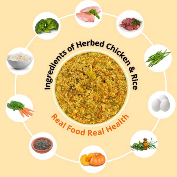 FurrMeals Herbed Chicken & Rice Ready-to-Eat Dog Wet Food (Small Dogs)