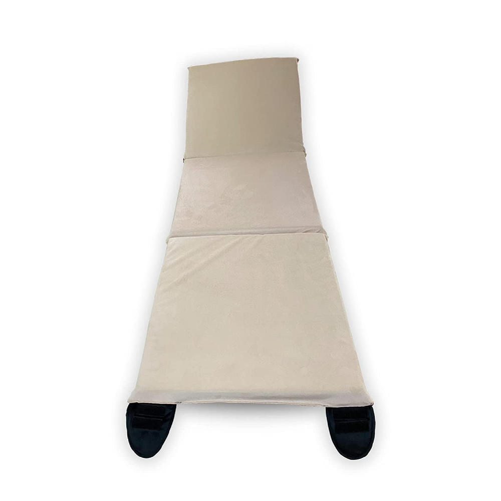 Hiputee Premium Holland Peach Grey 2 in 1 Triangle Hut for Pets (Peach)