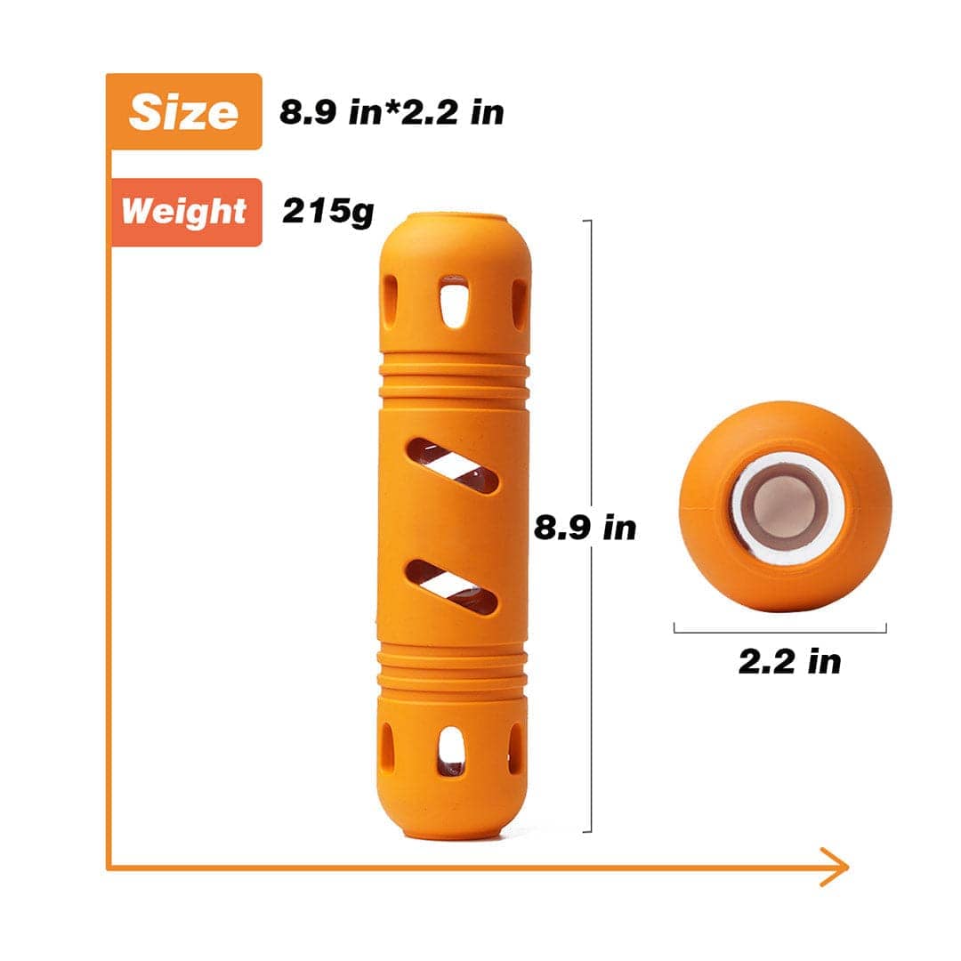 Pawsindia Rubber Bottle Chew Toy for Dogs
