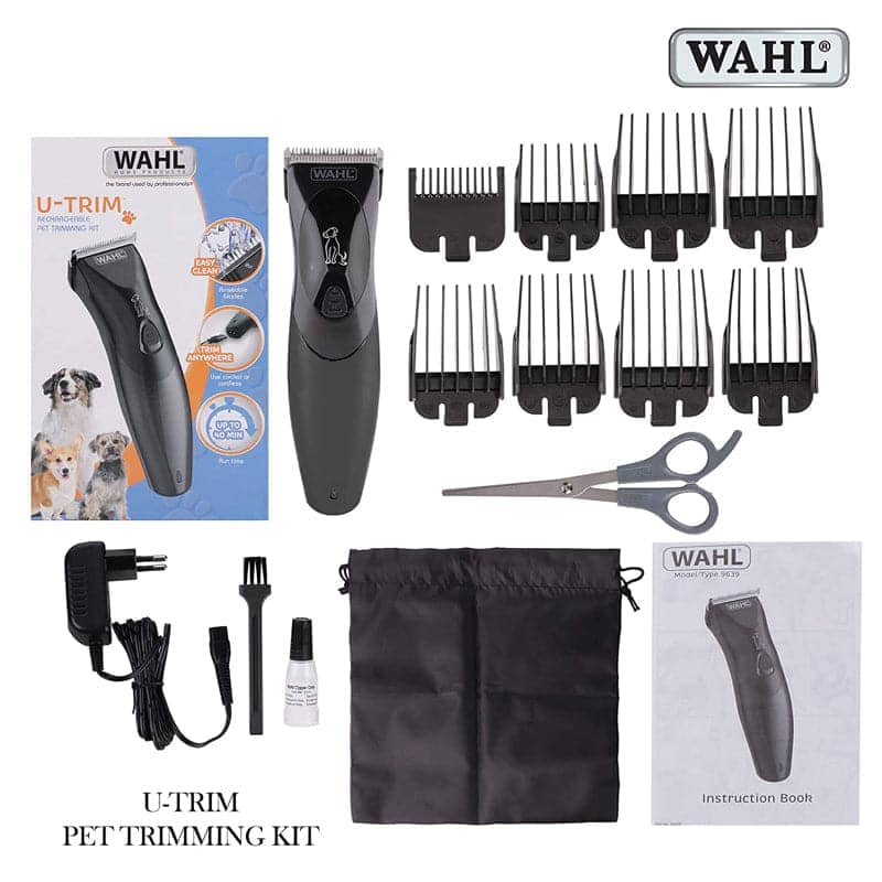 Wahl Rechargeable Trimmer for Pets (Black)