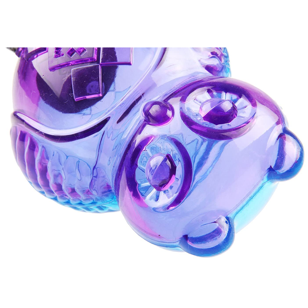GiGwi Push To Mute Owl Chew Toy for Dogs (Purple/Blue)