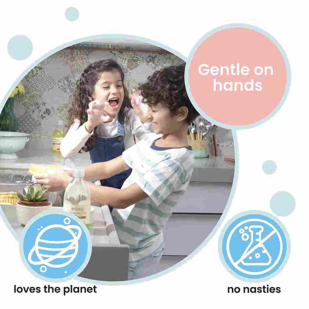 Koparo Dishwashing Liquid With Lime and Basil Fragrance Refill Pack (Pet Safe)