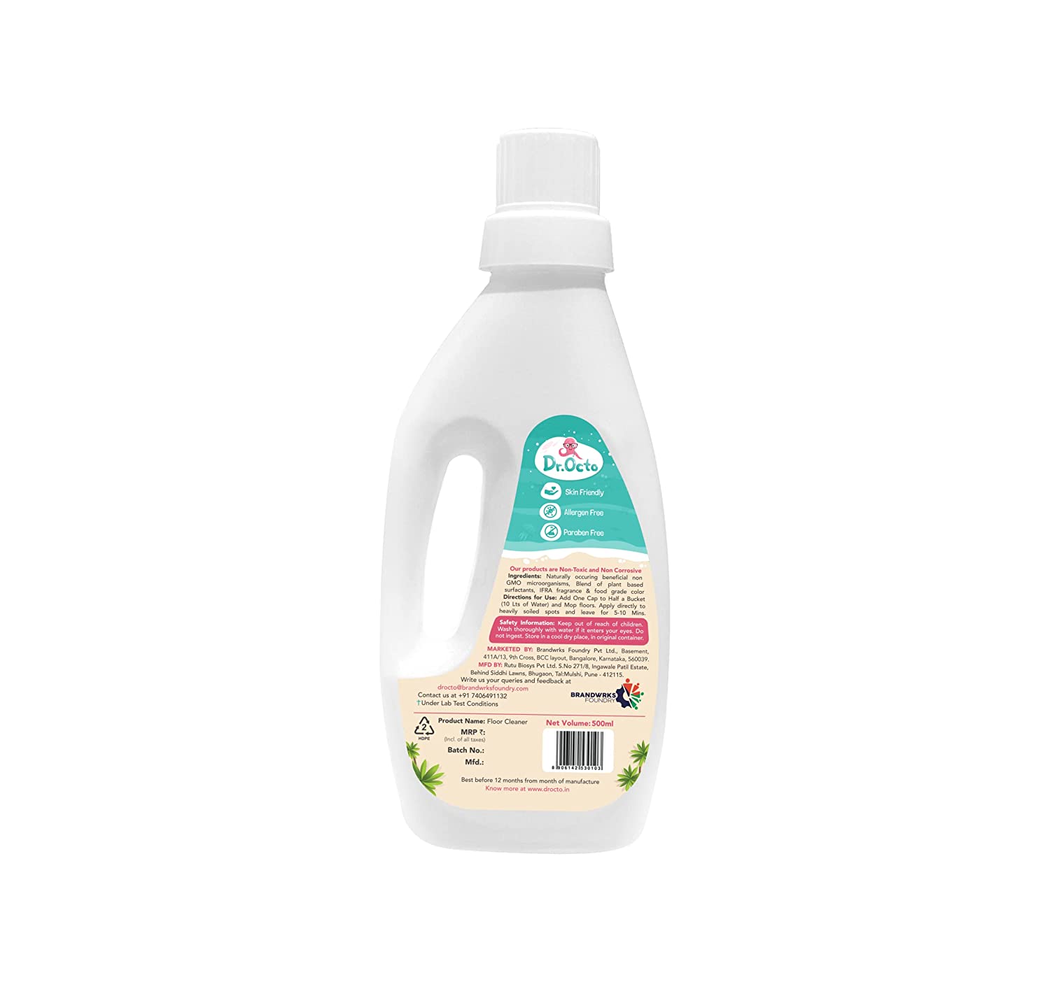Dr Octo Ylang and Lavender Floor Cleaner (Pet friendly)