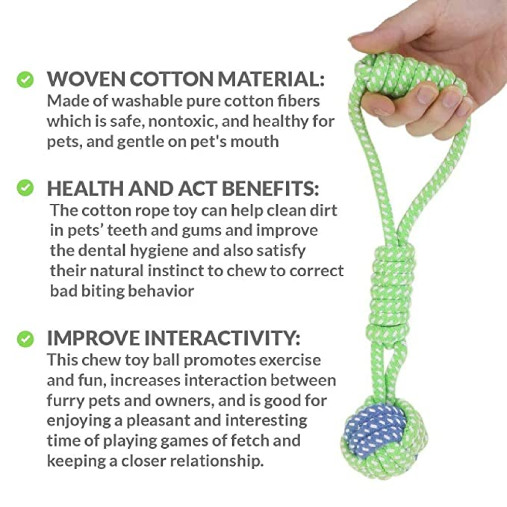 Kiki N Pooch Tug Of War Toy for Dogs
