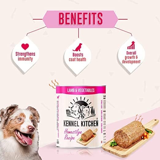 Kennel Kitchen Lamb and Vegetables Adult All Breeds Wet Dog Food