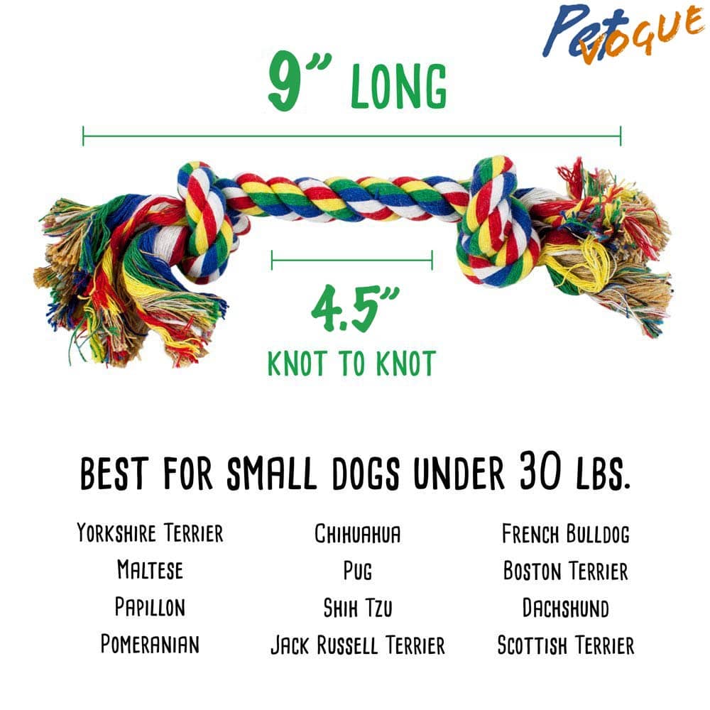 Pet Vogue Braided Rope Toy for Dogs (Assorted)
