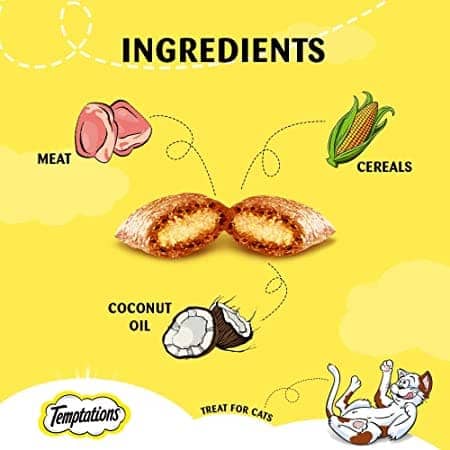 Temptations Seafood Medley Flavoured Cat Treats