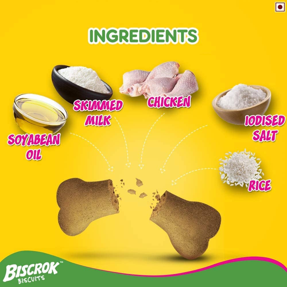 Pedigree Milk & Chicken Flavour Biscrok Dog Treats Sample