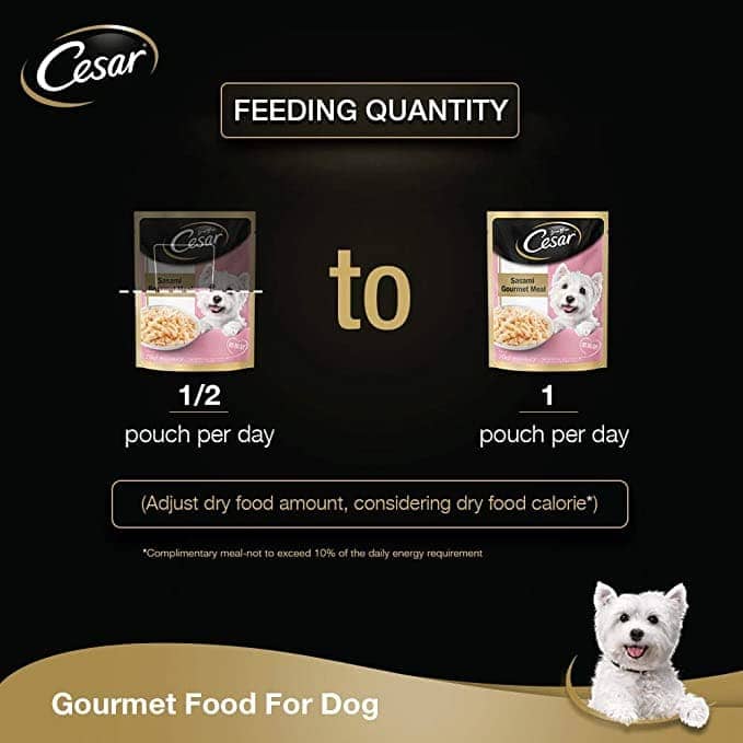 Cesar Sasami Premium Adult Dog Wet Food