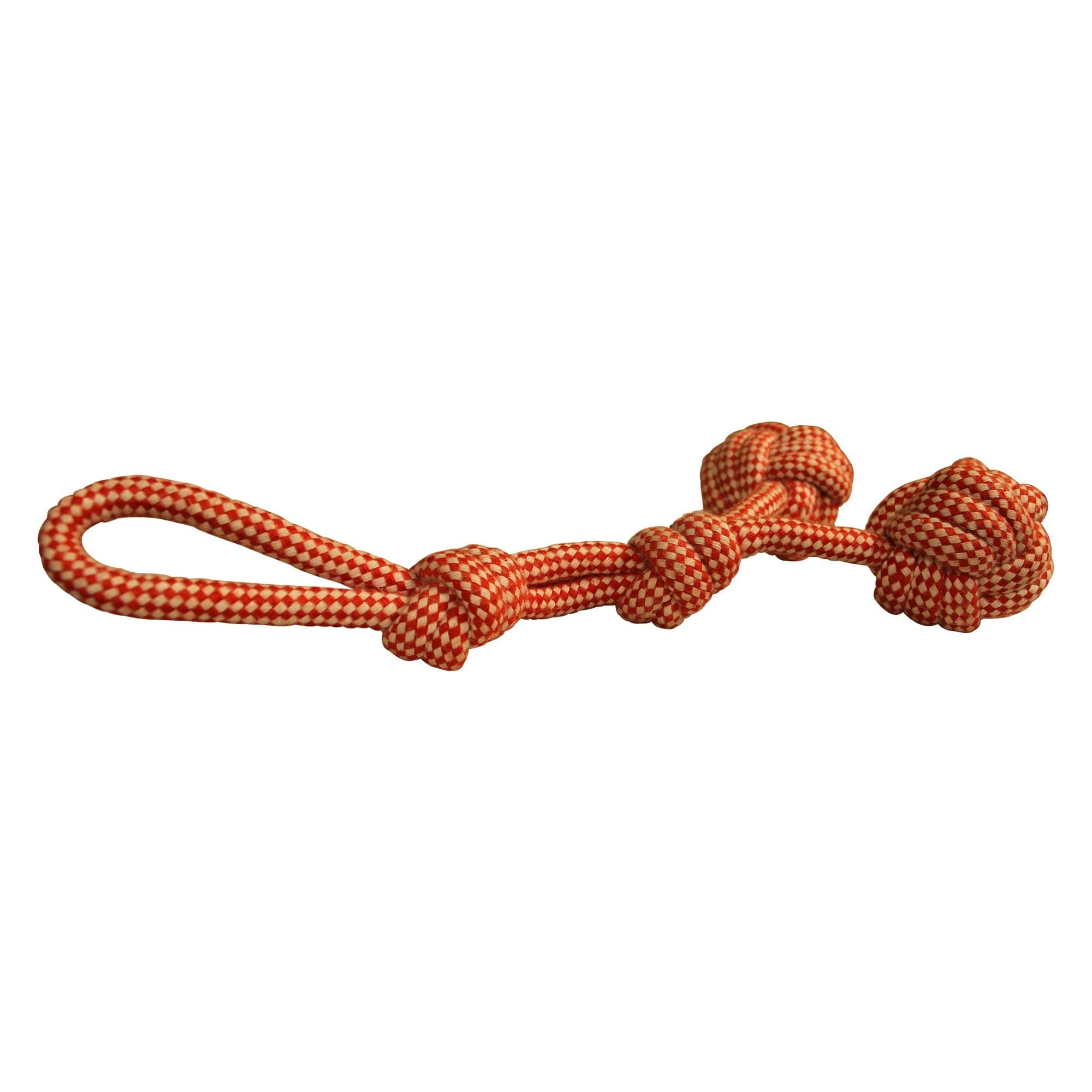 Hiputee Knotted Durable Handle Geetha Teething Rope Toy for Dogs (Assorted)