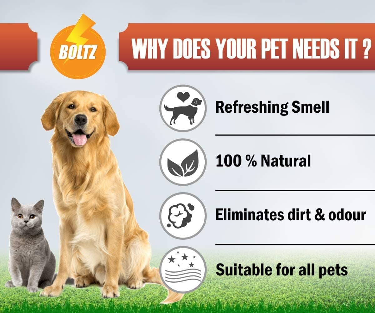 Boltz Body Spray Perfume Deodorizers for Pets