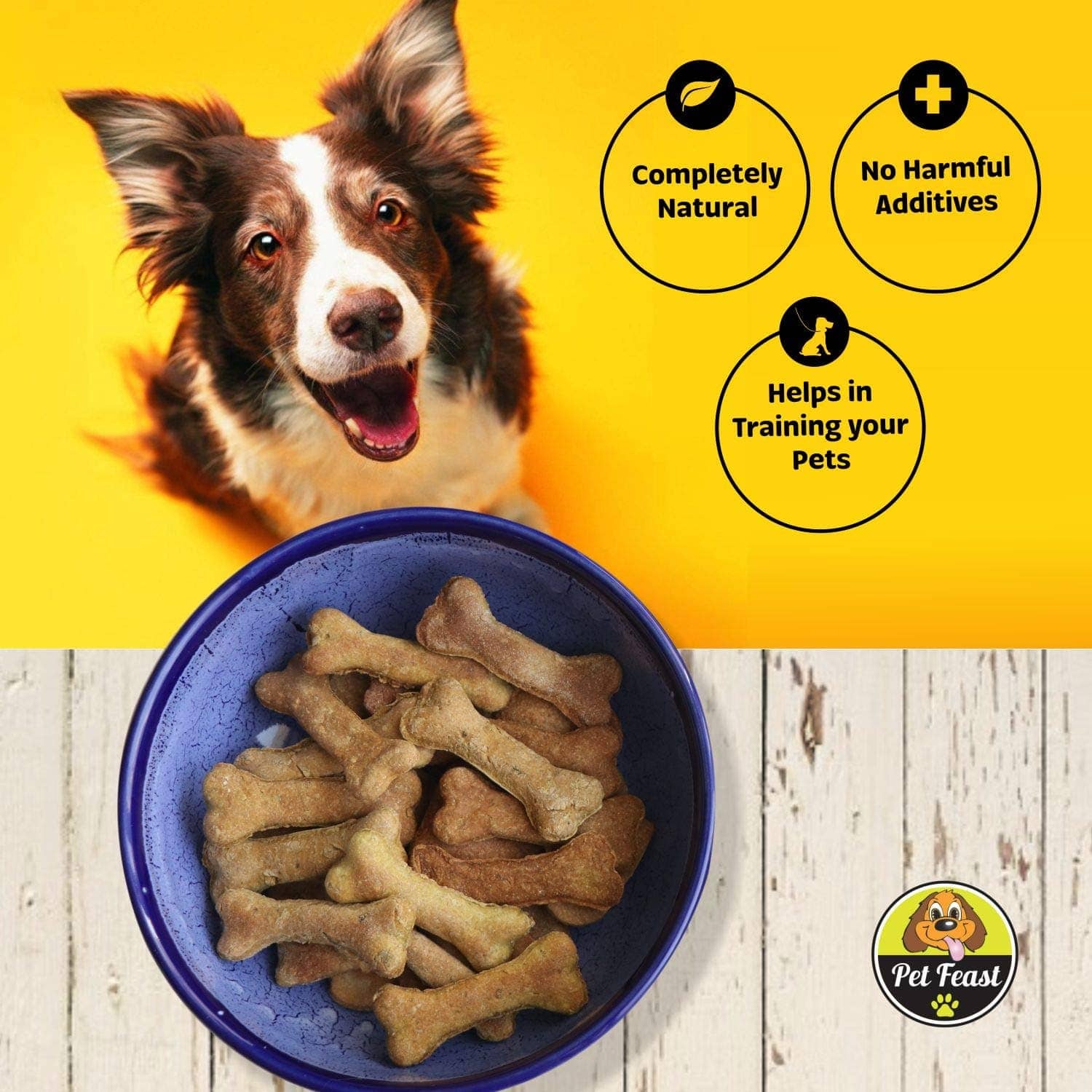 Pet Feast Chicken Spinach Dog Treats