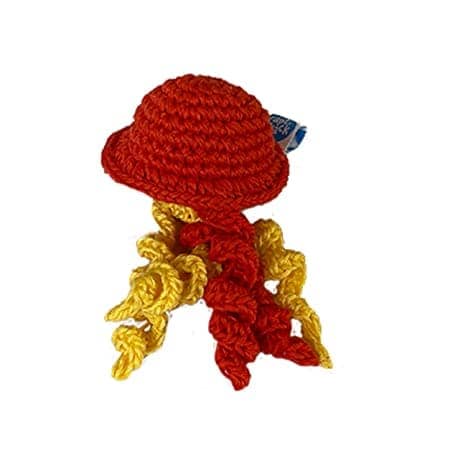 Captain Zack Crochet Jellyfish Toy for Cats