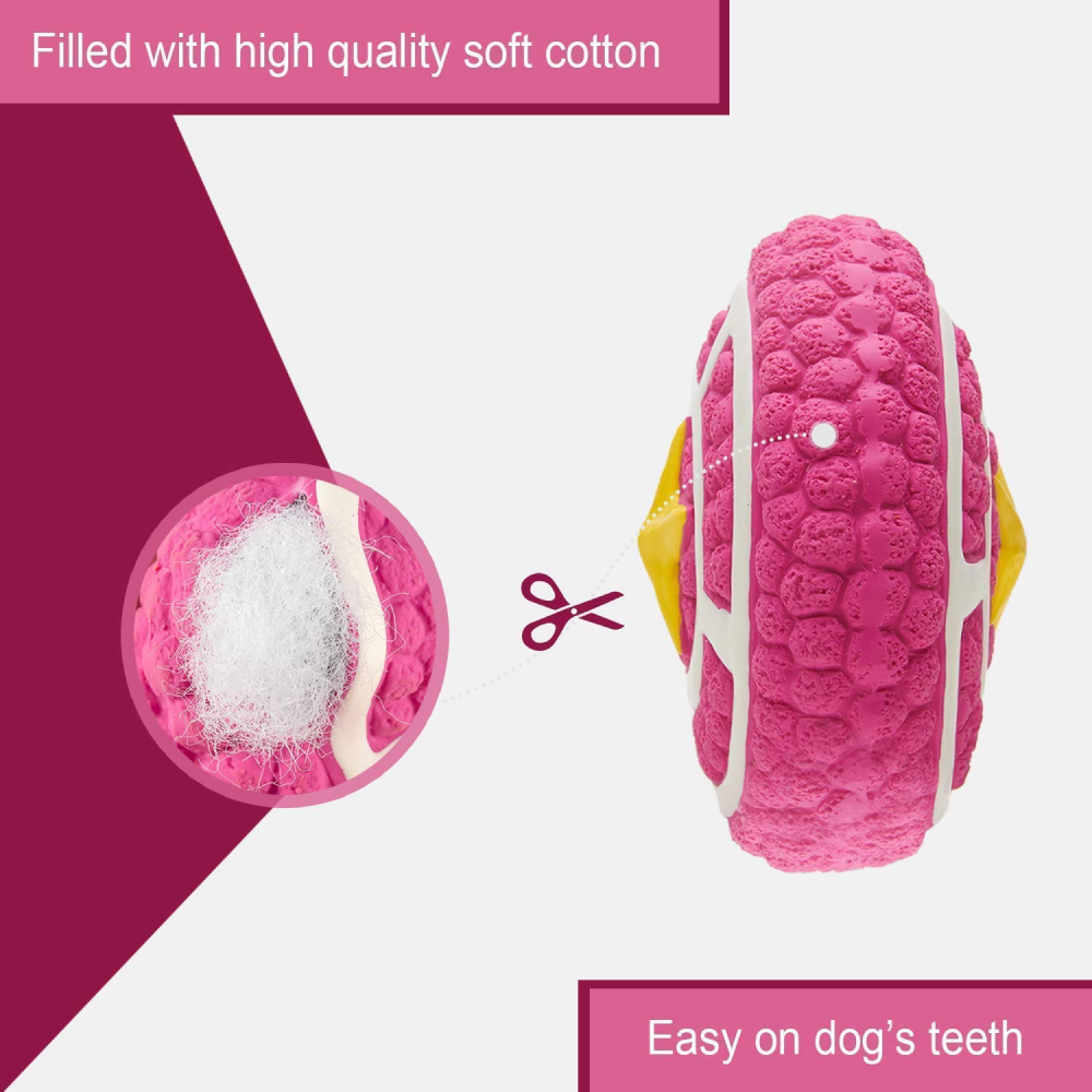 Kiki N Pooch Latex Pie Toy for Dogs