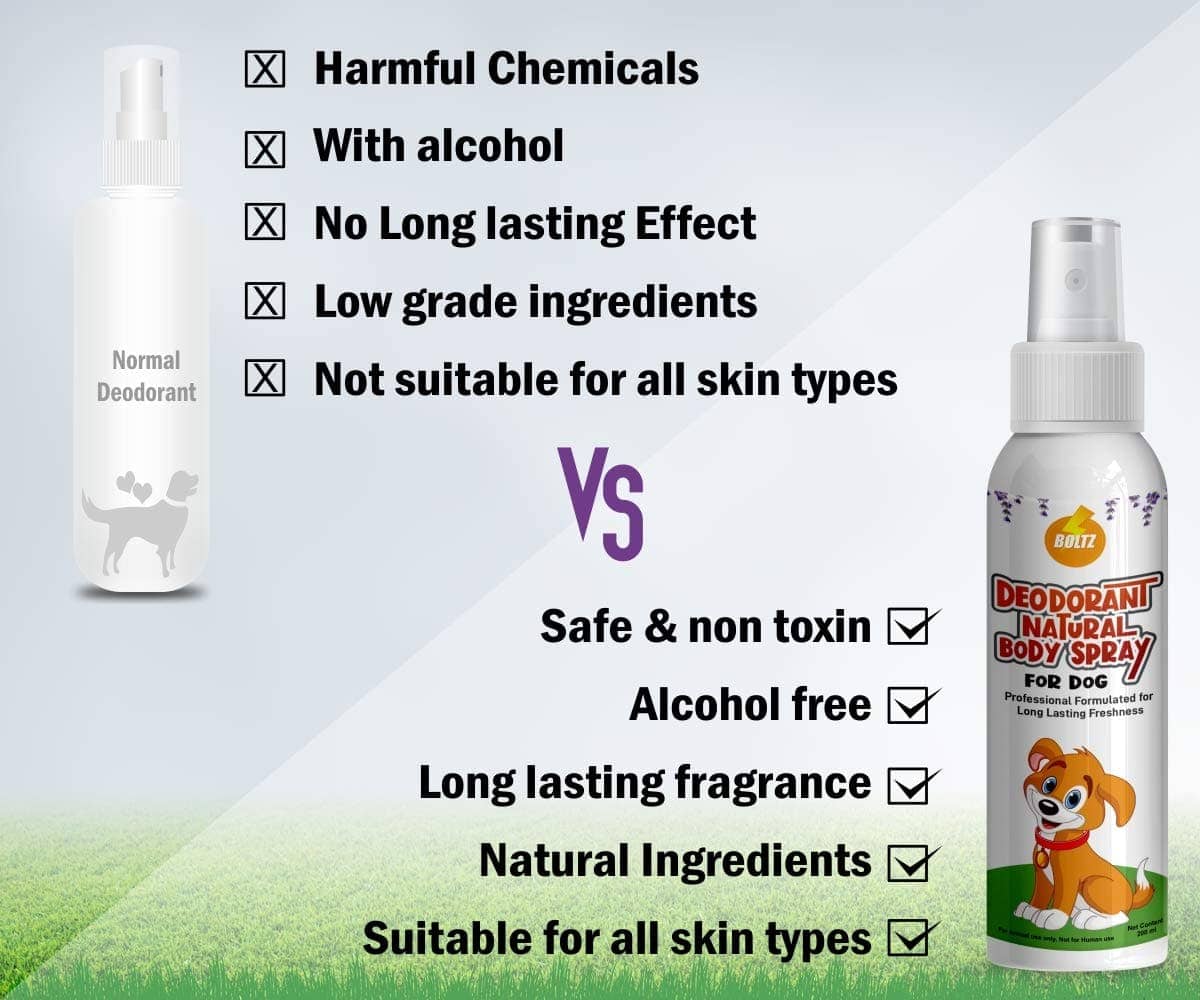 Boltz Body Spray Perfume Deodorizers for Pets