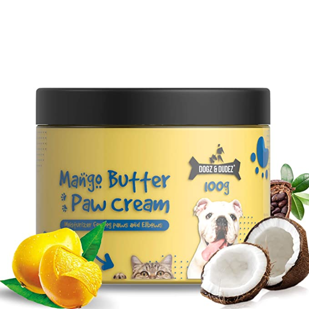 DOGZ & DUDEZ Mango Butter Paw Cream for Pets