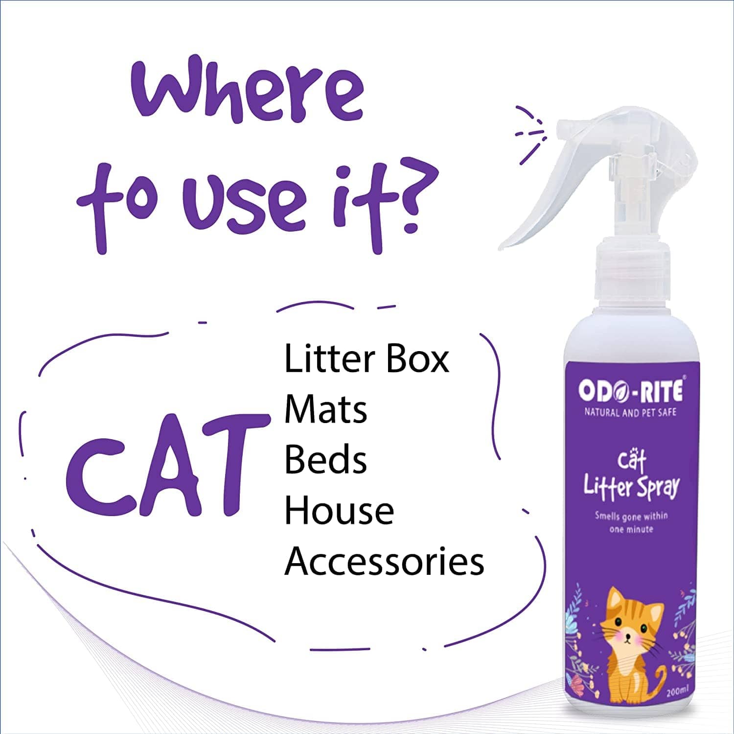 Odo-Rite Cat Litter Spray