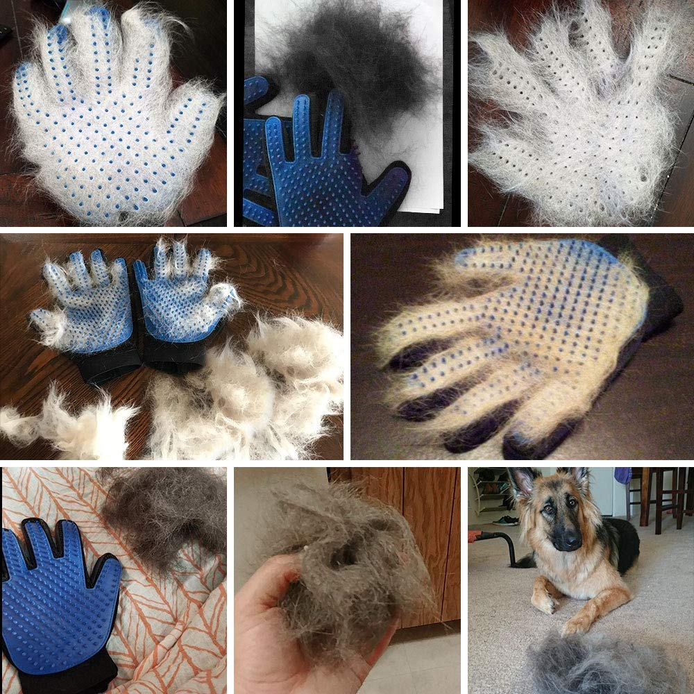 Kiki N Pooch True Touch Grooming Gloves for Pets