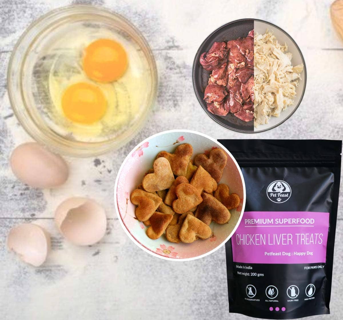 Pet Feast Chicken Liver Dog Treats