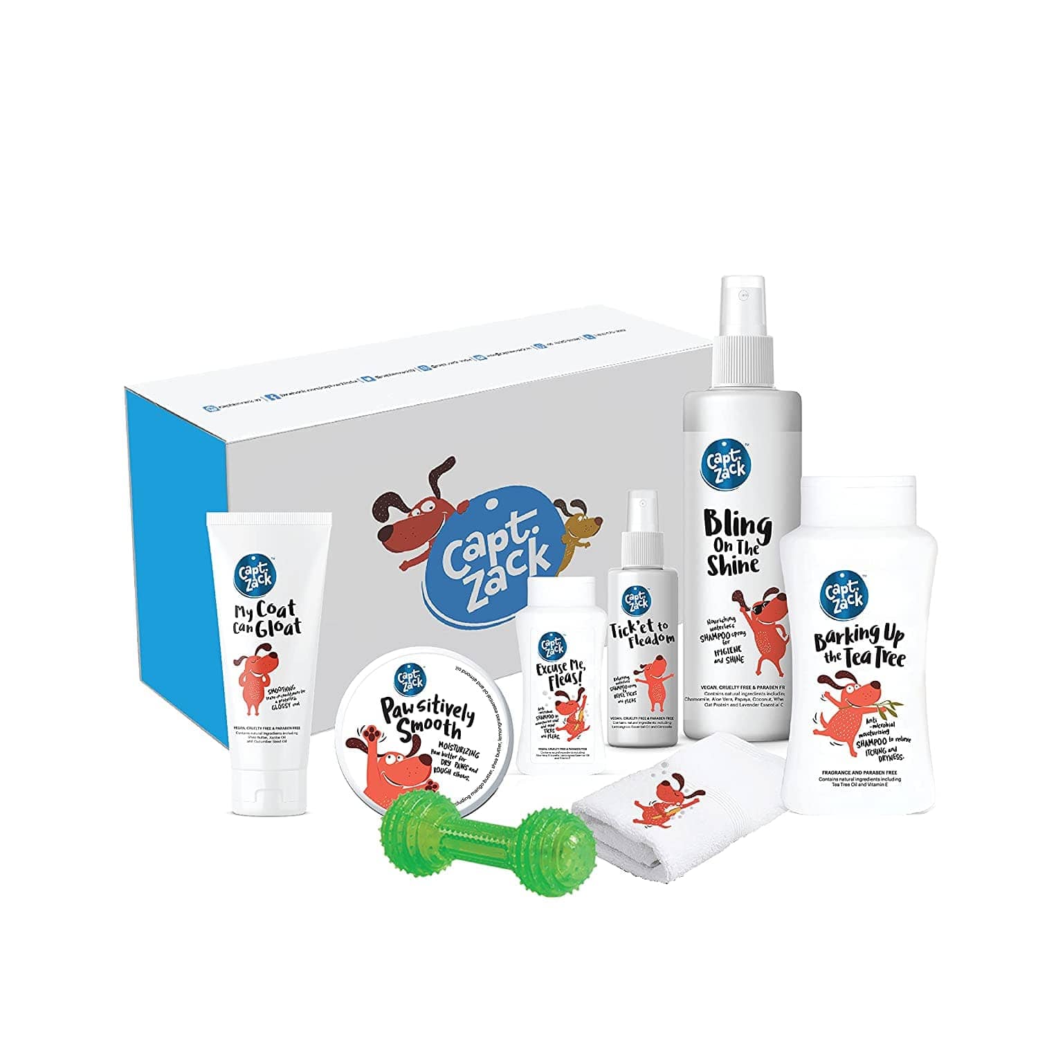 Captain Zack The Labrador Groom Box for Dogs
