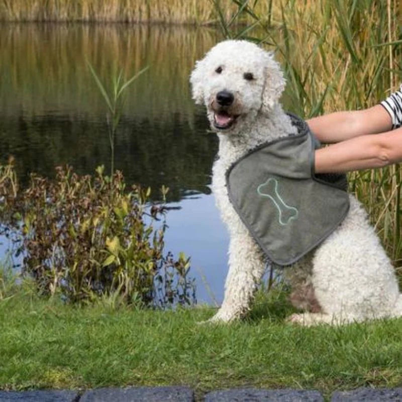 Trixie Microfiber Towel for Pets (Grey)