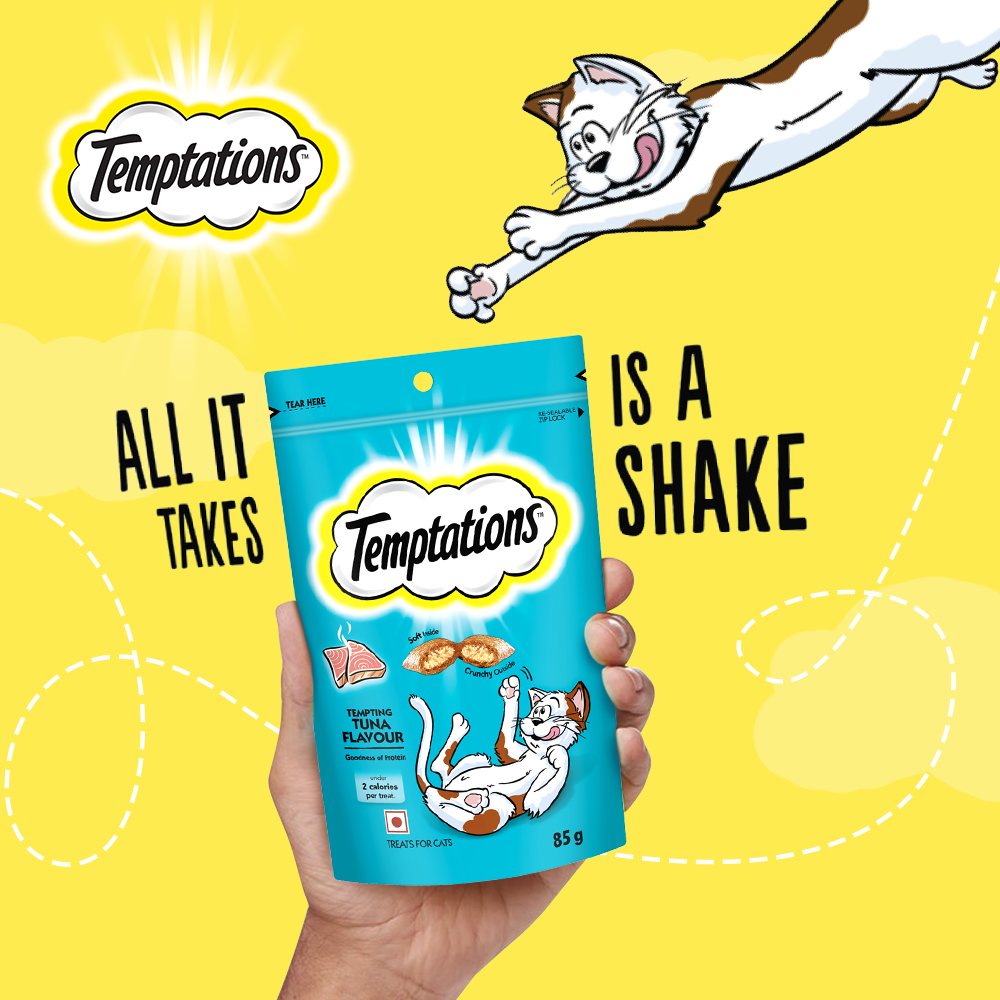 Temptation Tasty Tempting Tuna Flavour Treats Sample