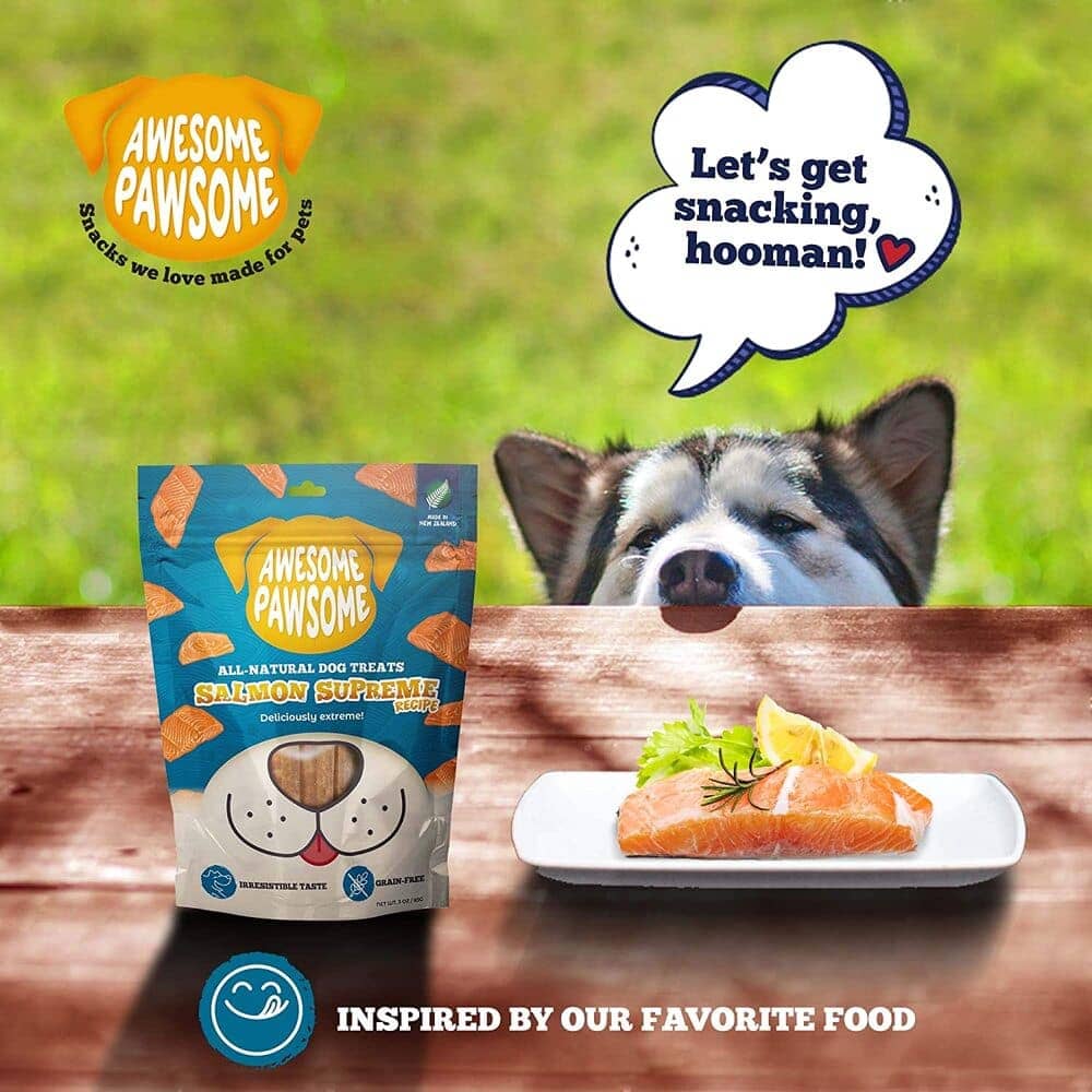 Awesome Pawsome Salmon Supreme Grain-Free Dog Treats