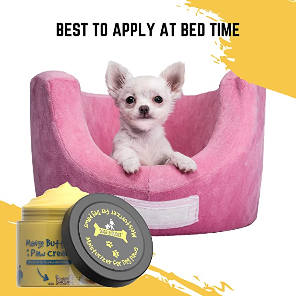 DOGZ & DUDEZ Mango Butter Paw Cream for Pets
