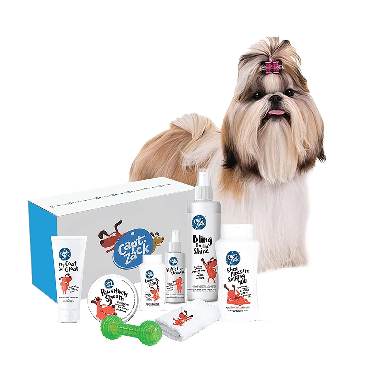 Captain Zack The Shihtzu Groom Box for Dogs