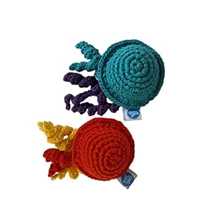 Captain Zack Crochet Jellyfish Toy for Cats
