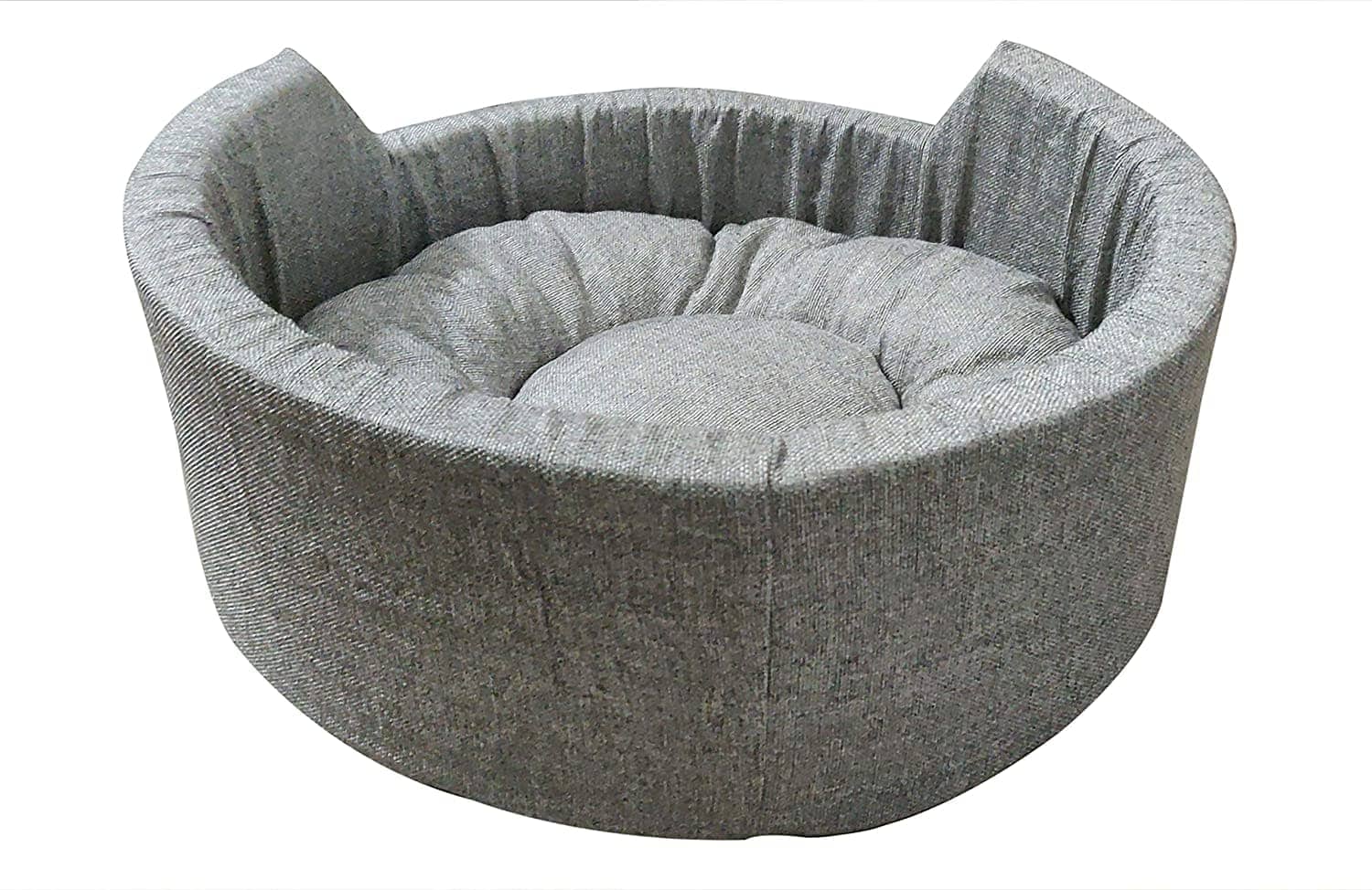 Hiputee Soft Dual Bed for Pets (Light Grey)