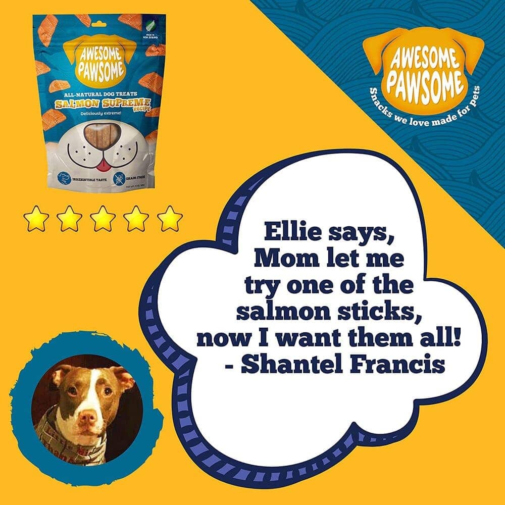 Awesome Pawsome Salmon Supreme Grain-Free Dog Treats