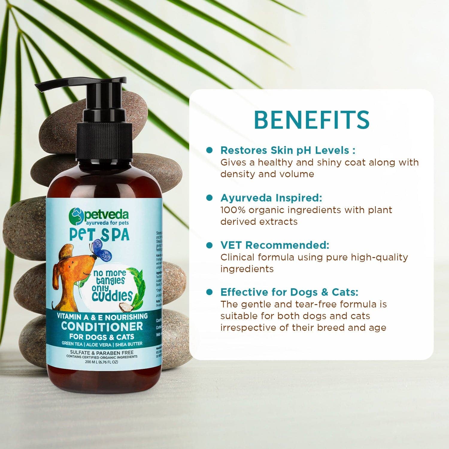 Petveda Pet Spa Vitamin A & E Nourishing Conditioner for Pets