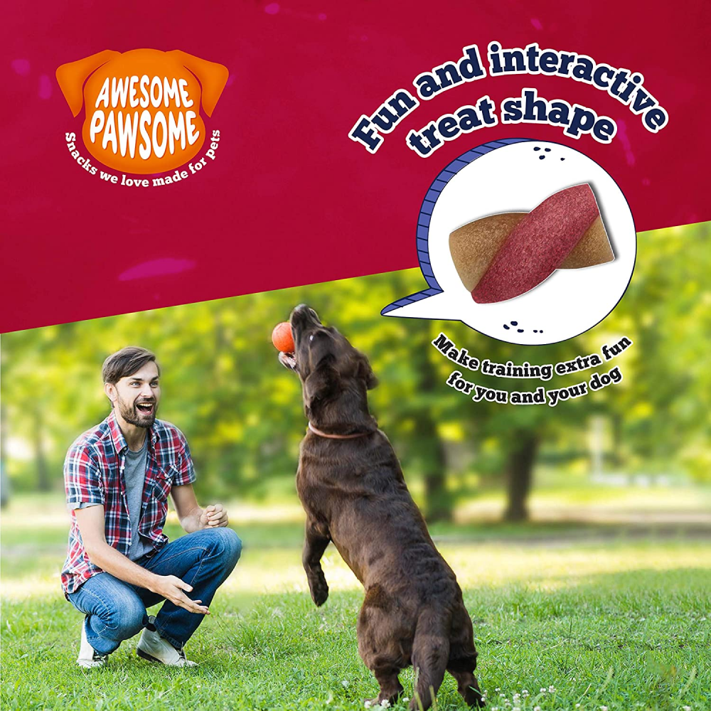 Awesome Pawsome Peanut Butter & Cranberry Grain Free Dog Treats