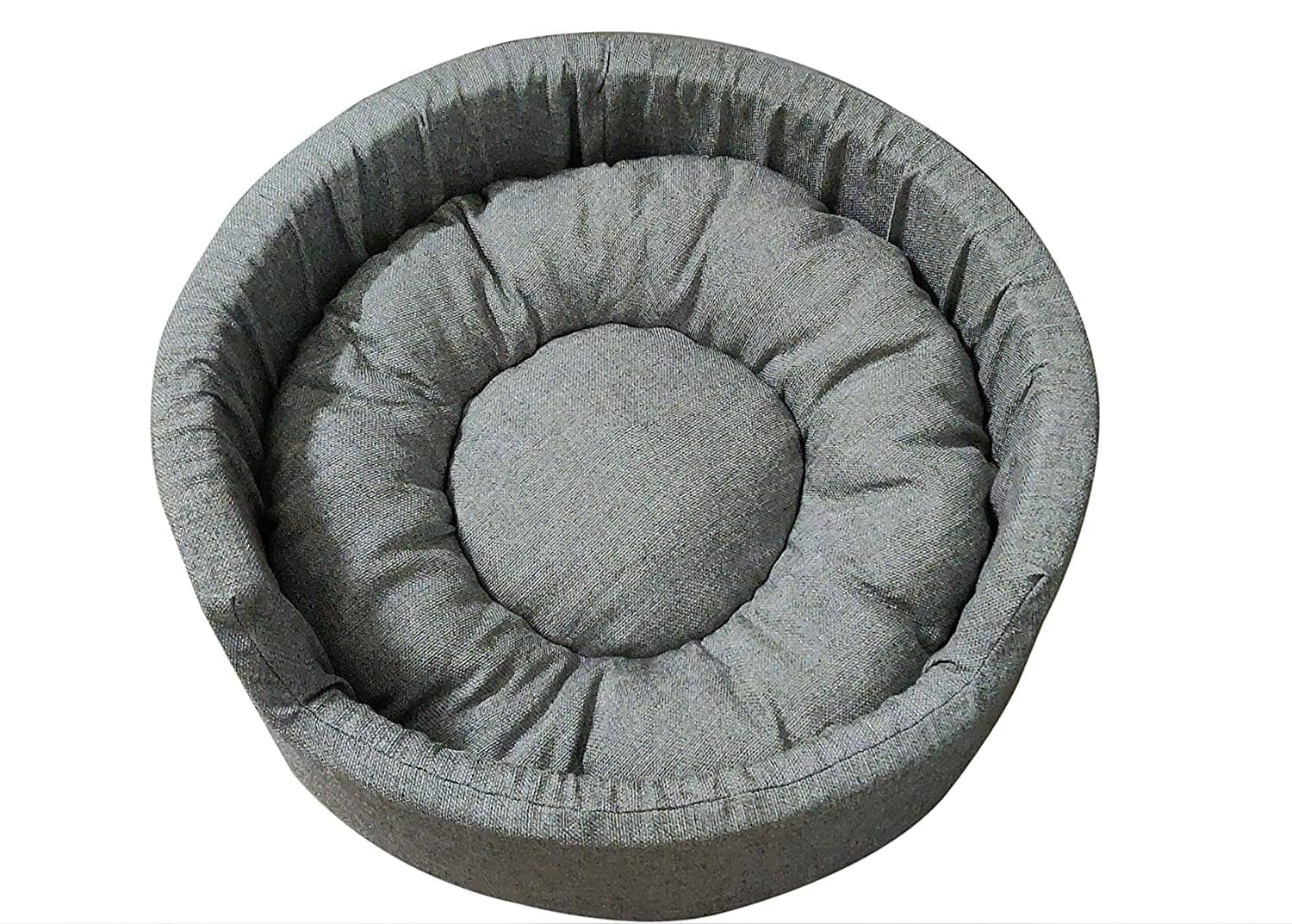 Hiputee Soft Dual Bed for Pets (Light Grey)