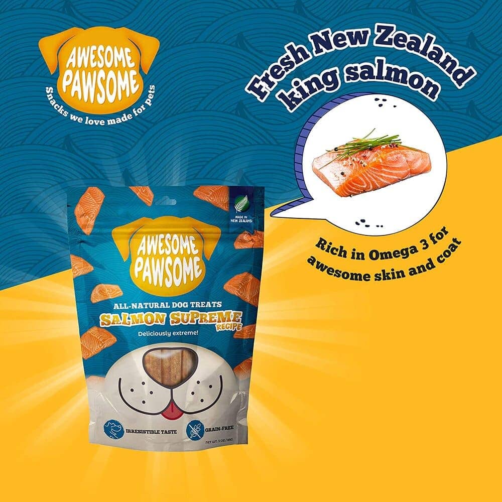 Awesome Pawsome Salmon Supreme Grain-Free Dog Treats