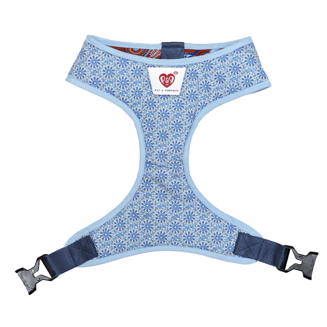 Pet And Parents (Namaste Pets) Indie Floral Reversible Harness for Dogs