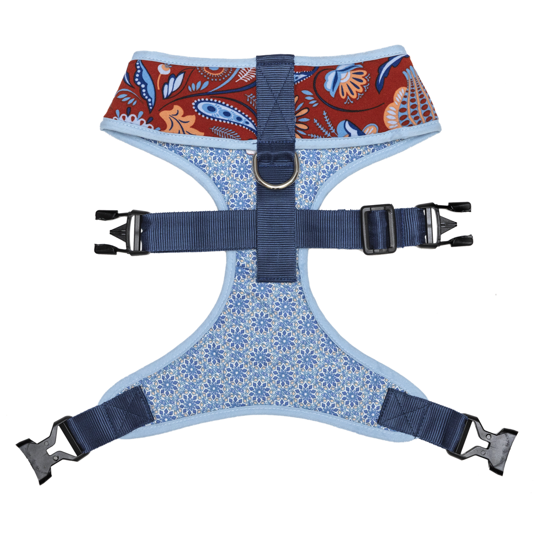 Pet And Parents (Namaste Pets) Indie Floral Reversible Harness for Dogs