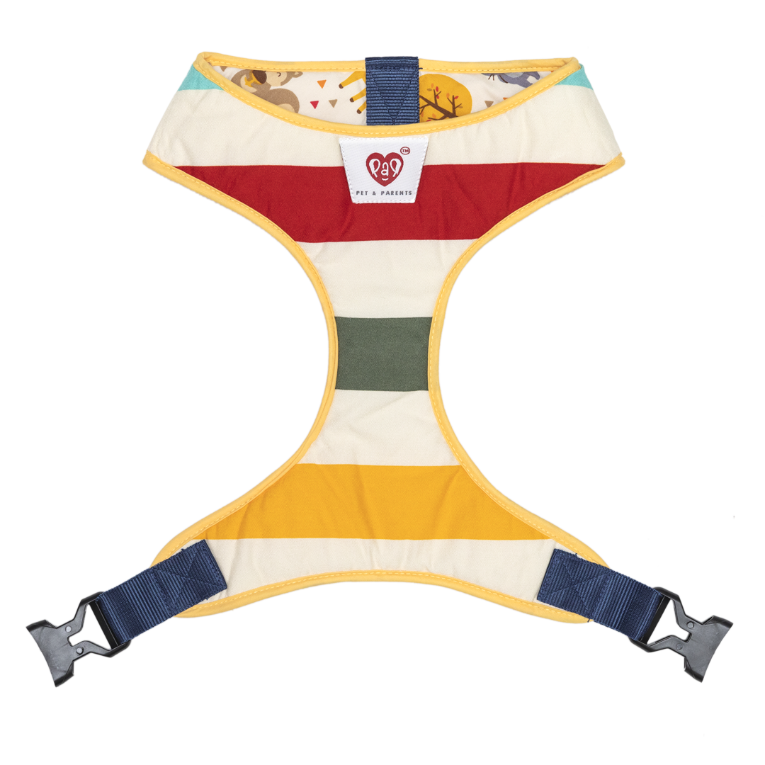 Pet And Parents (Namaste Pets) Sunny Park Reversible Harness for Dogs
